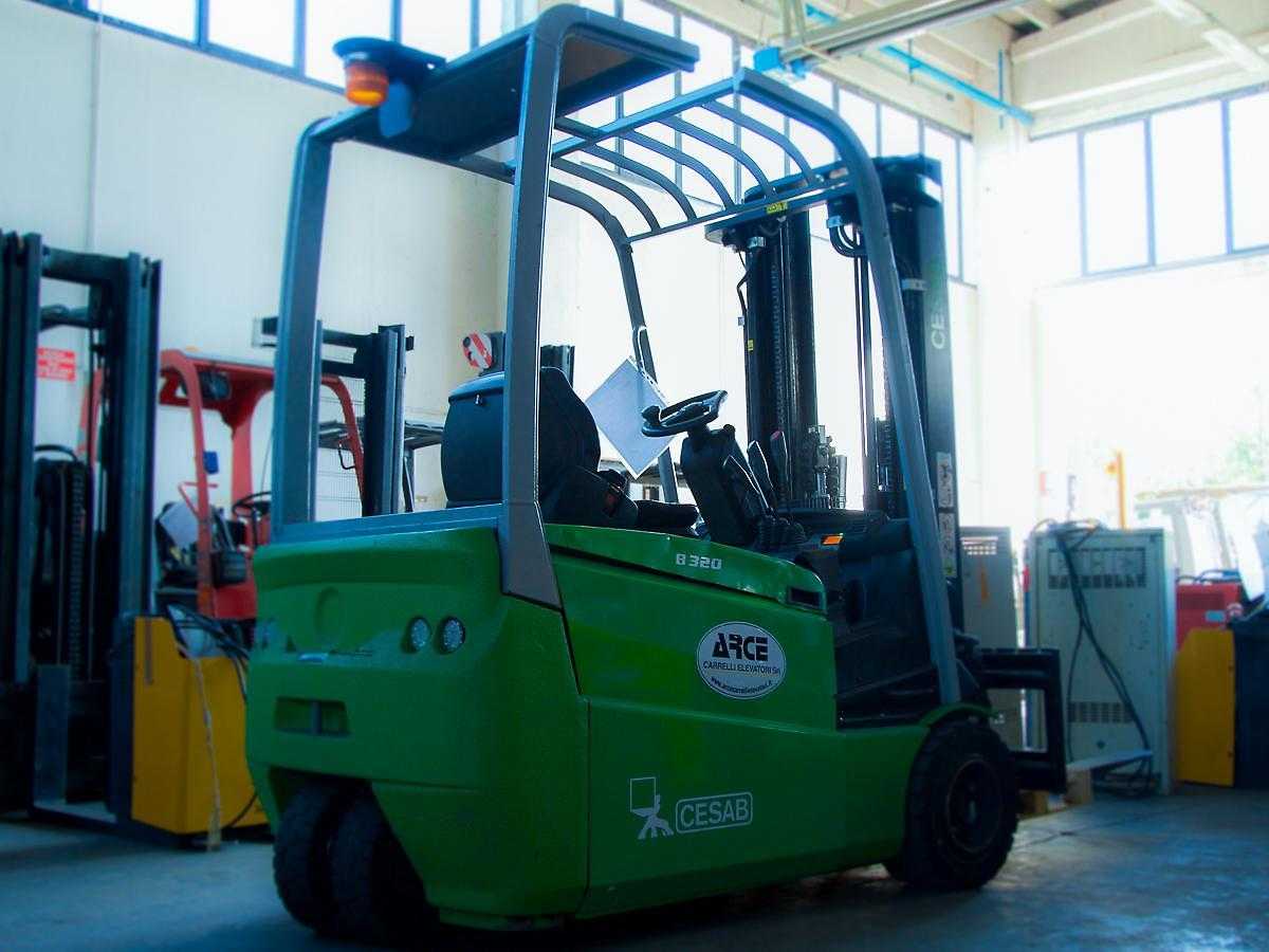Used Forklift Truck CESAB B-320 ELEKTRO DREIRADFRONTSTAPLER (11963021)