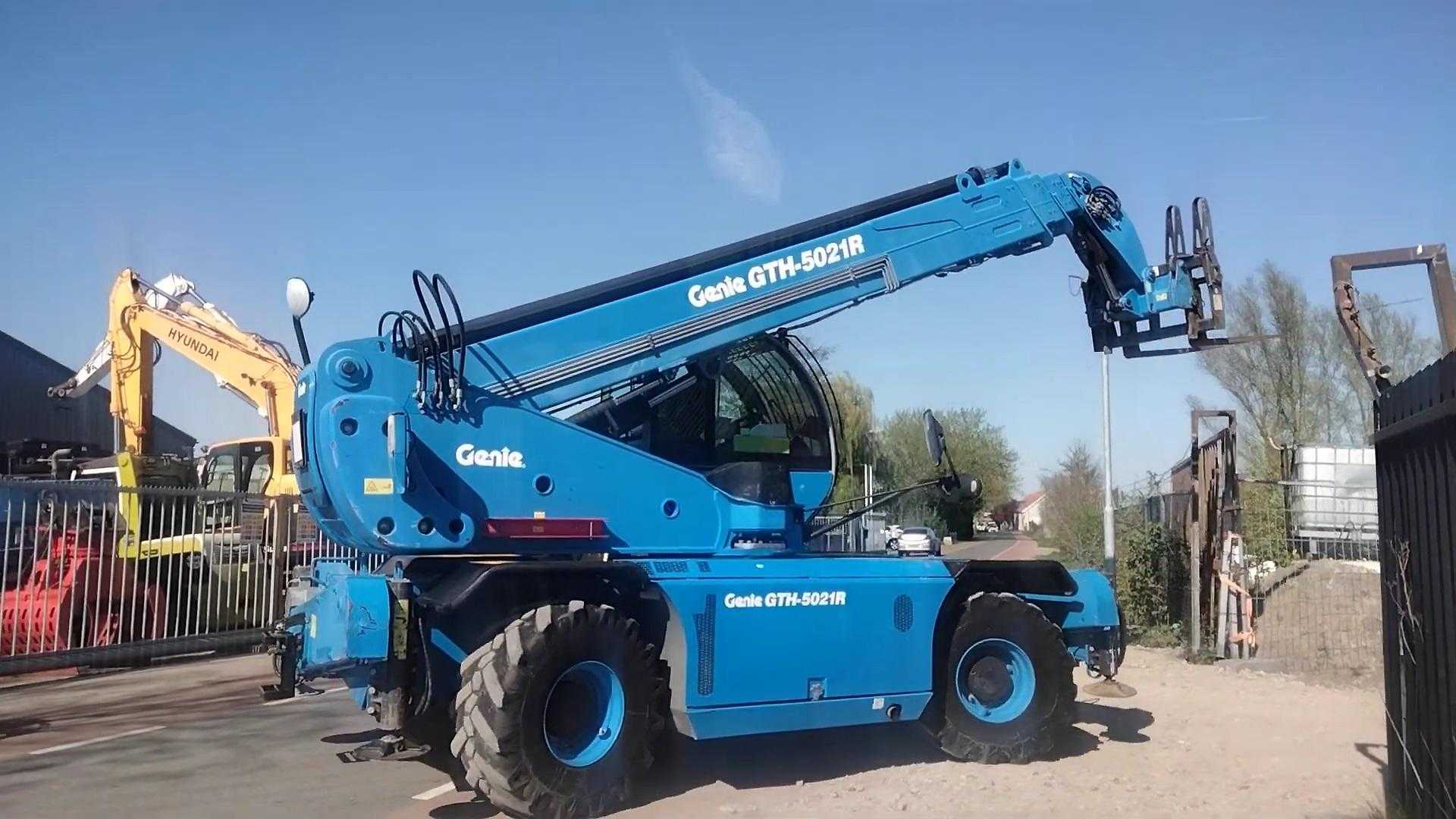Used Forklift Truck GENIE GTH 5021R DIESEL TELESKOPARMSTAPLER (13061737)