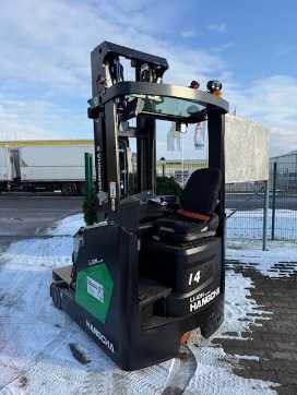 Used Forklift Truck HANGCHA CQD14-XC5D-SI ELEKTRO SCHUBMASTSTAPLER (13024307)