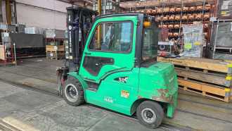 Used Forklift Truck HC CPD50-XD4-SI28 ELEKTRO VIERRADFRONTSTAPLER (13063077)