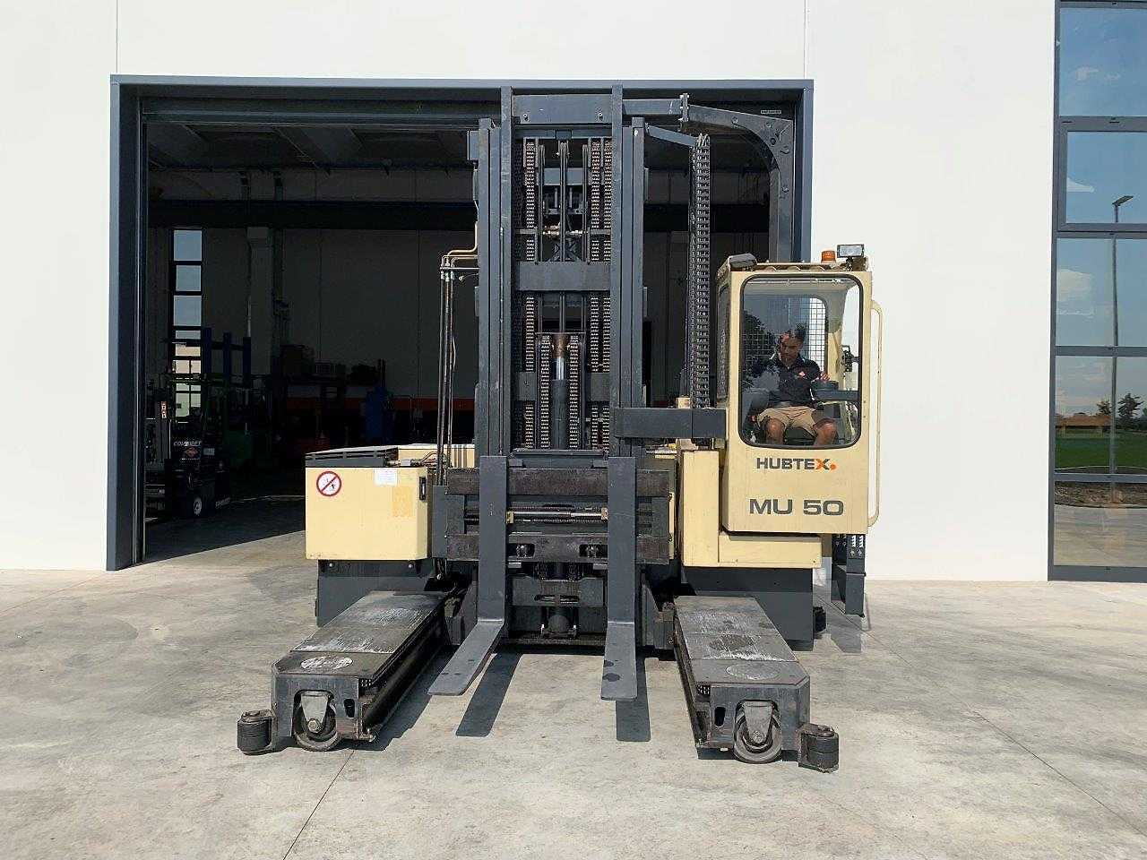 Used Forklift Truck HUBTEX MU50 (2001-H/1) ELEKTRO VIERWEGESTAPLER (12752019)