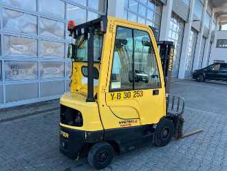 Used Forklift Truck HYSTER 4.45m / nur 1.299h DIESEL VIERRADFRONTSTAPLER (13044737)