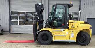 Used Forklift Truck HYSTER H12XD6 DIESEL VIERRADFRONTSTAPLER (13045804)