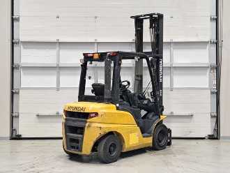 Used Forklift Truck HYUNDAI 25D-09 DIESEL VIERRADFRONTSTAPLER (13076181)
