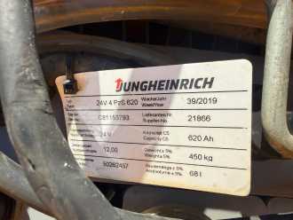 Used Forklift Truck JUNGHEINRICH ECE 220 Baujahr 2019 / Stunden 7201 5x Vorhanden ELEKTRO NIEDERHUBKOMMISSIONIERER (13076488)