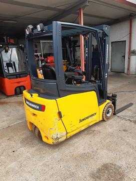 Used Forklift Truck JUNGHEINRICH EFG 216 Bj. 2013 ELEKTRO DREIRADFRONTSTAPLER (12843362)