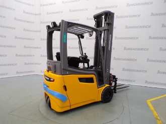 Used Forklift Truck JUNGHEINRICH EFG 218k G+ZVG 120-600 DZ ELEKTRO VIERRADFRONTSTAPLER (13076147)