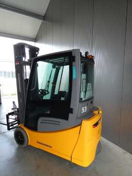 Used Forklift Truck JUNGHEINRICH EFG 220 ELEKTRO DREIRADFRONTSTAPLER (13076002)