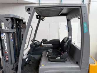 Used Forklift Truck JUNGHEINRICH EFG 430 / 2456 Std. ELEKTRO VIERRADFRONTSTAPLER (13062685)