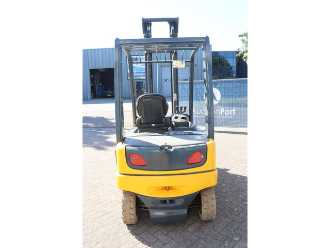 Used Forklift Truck JUNGHEINRICH EFG 430 ELEKTRO VIERRADFRONTSTAPLER (13062938)
