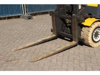 Used Forklift Truck JUNGHEINRICH EFG 430 ELEKTRO VIERRADFRONTSTAPLER (13062938)