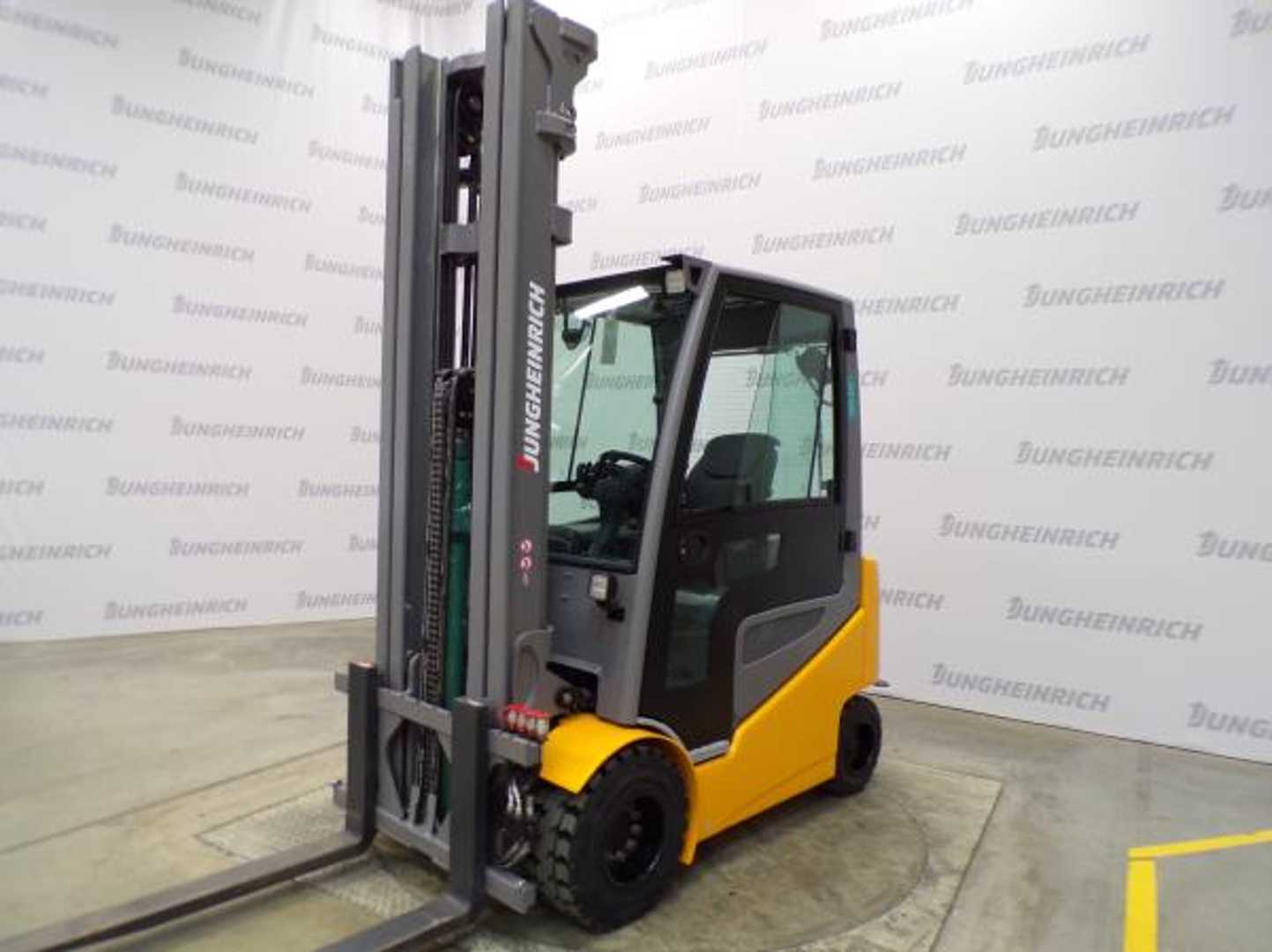 Used Forklift Truck JUNGHEINRICH EFG 430k SP G 115-650 DZ - 59765 ELEKTRO VIERRADFRONTSTAPLER (13050394)