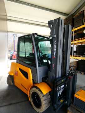Used Forklift Truck JUNGHEINRICH EFG S 50 ELEKTRO VIERRADFRONTSTAPLER (13076024)