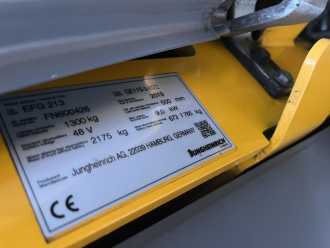 Used Forklift Truck JUNGHEINRICH EFG213 ELEKTRO DREIRADFRONTSTAPLER (13018864)