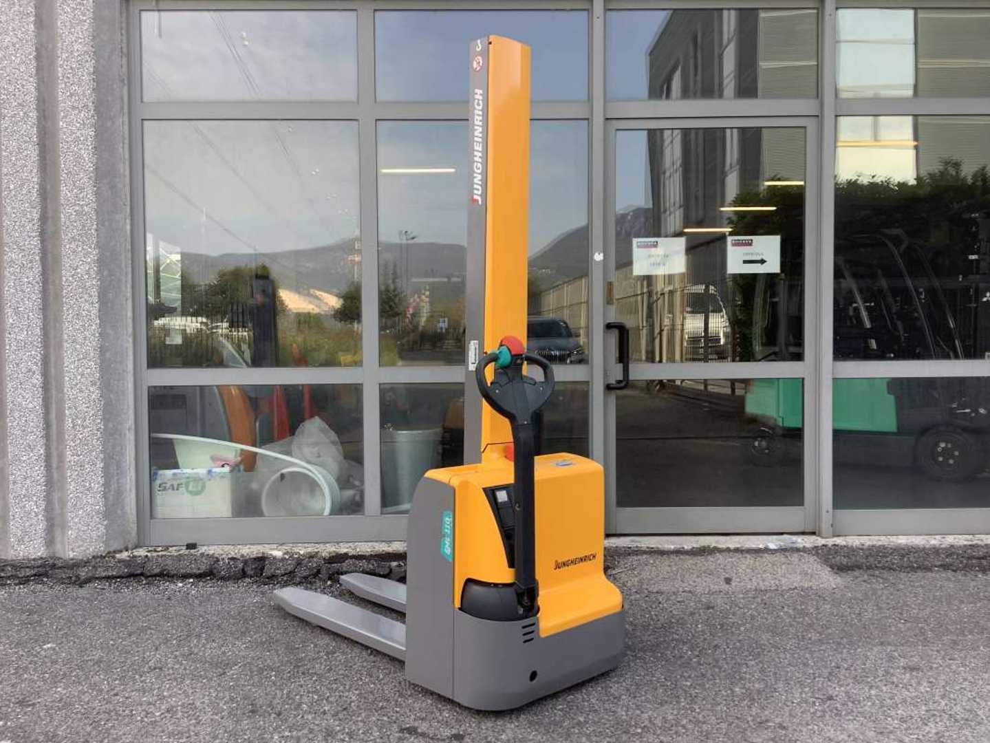 Used Forklift Truck JUNGHEINRICH EMC 110 ELEKTRO HOCHHUBWAGENDEICHSEL (13064814)