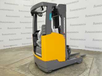 Used Forklift Truck JUNGHEINRICH ETV 214 SP GNE 115-530 DZ ELEKTRO SCHUBMASTSTAPLER (12974699)
