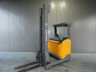 Used Forklift Truck JUNGHEINRICH ETV 216 - 740 DZ ELEKTRO SCHUBMASTSTAPLER (13076063) backdrop