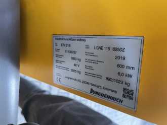 Used Forklift Truck JUNGHEINRICH ETV216 ELEKTRO SCHUBMASTSTAPLER (13075657)