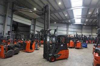 Used Forklift Truck LINDE E 20L-02 - 2023er Batterie ELEKTRO DREIRADFRONTSTAPLER (13076184)