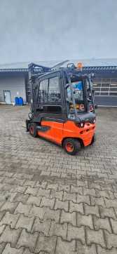 Used Forklift Truck LINDE E 25 L-01 ELEKTRO VIERRADFRONTSTAPLER (13036241)