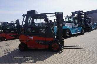 Used Forklift Truck LINDE E 40HL-01/600 - Triplex ELEKTRO VIERRADFRONTSTAPLER (13060169)