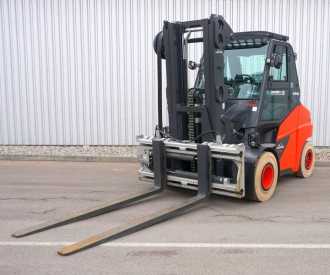 Used Forklift Truck LINDE E 80/900 1279 ELEKTRO VIERRADFRONTSTAPLER (12993957)