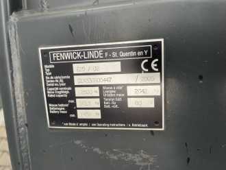Used Forklift Truck LINDE E25-02 ELEKTRO VIERRADFRONTSTAPLER (13059317)