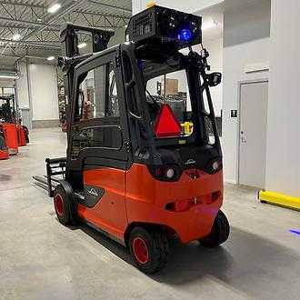 Used Forklift Truck LINDE E35HL ELEKTRO VIERRADFRONTSTAPLER (13075741)