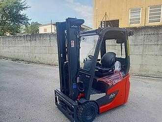 Used Forklift Truck LINDE EG16 1275-02 ELEKTRO DREIRADFRONTSTAPLER (12960649)