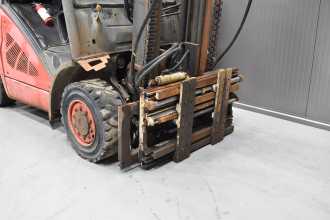 Used Forklift Truck LINDE H 40 T /58199/ GAS VIERRADFRONTSTAPLER (13056511)