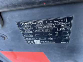 Used Forklift Truck LINDE H25D-02 DIESEL VIERRADFRONTSTAPLER (13017239)