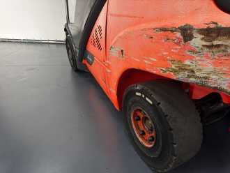 Used Forklift Truck LINDE H25D-02 DIESEL VIERRADFRONTSTAPLER (13076299)