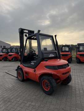 Used Forklift Truck LINDE H35D DIESEL VIERRADFRONTSTAPLER (13076471)