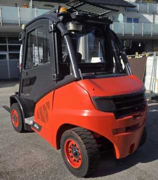 Used Forklift Truck LINDE H40D-02 EVO DIESEL VIERRADFRONTSTAPLER (13075328)