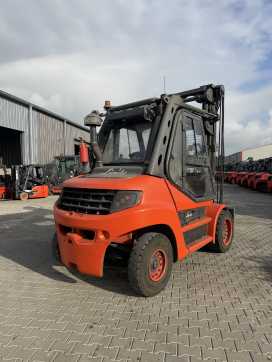 Used Forklift Truck LINDE H60D-03 DIESEL VIERRADFRONTSTAPLER (13076470)