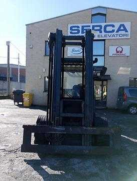 Used Forklift Truck LINDE H80D DIESEL VIERRADFRONTSTAPLER (13002993)