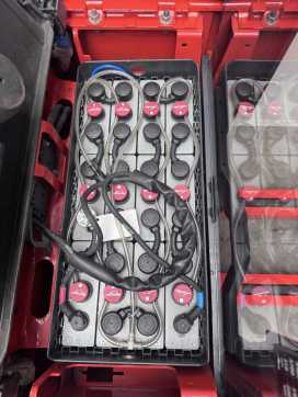 Used Forklift Truck LINDE L 14 i Triplex Initialhub ELEKTRO HOCHHUBWAGENDEICHSEL (13066506)