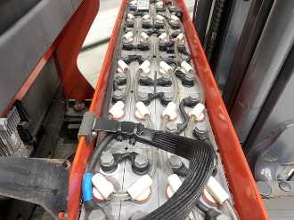 Used Forklift Truck LINDE R10B-01 ELEKTRO SCHUBMASTSTAPLER (12975234)