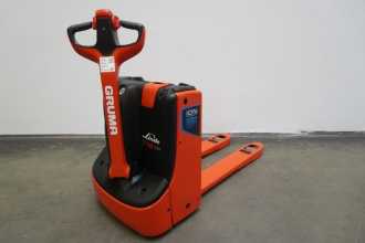 Used Forklift Truck LINDE T 16 ION 1152 ELEKTRO NIEDERHUBWAGENDEICHSEL (13009265) backdrop