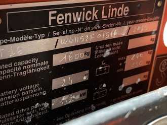 Used Forklift Truck LINDE T16 ELEKTRO NIEDERHUBWAGENSEMIELEKTRISCH (12979025)