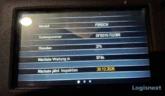 Used Forklift Truck MITSUBISHI FB 50 CN ELEKTRO VIERRADFRONTSTAPLER (13076083)