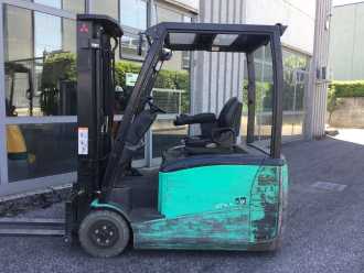 Used Forklift Truck MITSUBISHI FB18PNT ELEKTRO DREIRADFRONTSTAPLER (12984641)