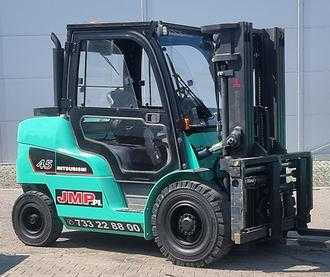 Used Forklift Truck MITSUBISHI FD 45NT DIESEL VIERRADFRONTSTAPLER (12735364)