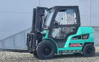 Used Forklift Truck MITSUBISHI FD 45NT DIESEL VIERRADFRONTSTAPLER (12735364)