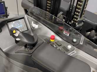 Used Forklift Truck MITSUBISHI RBM25 N3 ELEKTRO SCHUBMASTSTAPLER (13075892)