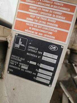 Used Forklift Truck OM L35 DIESEL SEITENSTAPLER (13071824)