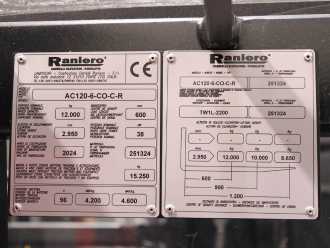 Used Forklift Truck RANIERO AC120-6-CO-C-R ELEKTRO CONTAINERSTAPLER (12928471)