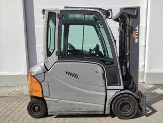 Used Forklift Truck STILL RX60-25/600L / NEU LACKIERT ELEKTRO VIERRADFRONTSTAPLER (13064504)