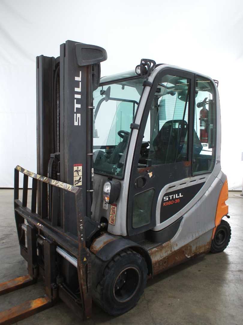 Used Forklift Truck STILL RX60-35 ELEKTRO VIERRADFRONTSTAPLER (12809581)