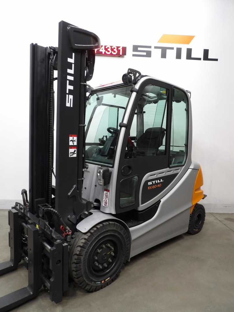Used Forklift Truck STILL RX60-40/NWEBATT ELEKTRO VIERRADFRONTSTAPLER (13009218)